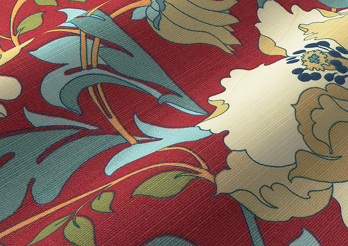 Art Deco, Cherry - Made to Measure Curtains - Image 4